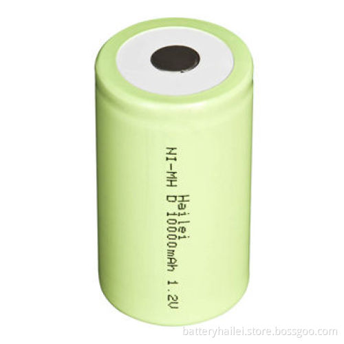 10,000mAh 1.2V Voltage NiMH Battery, Measures 33.0 x 61.8mm